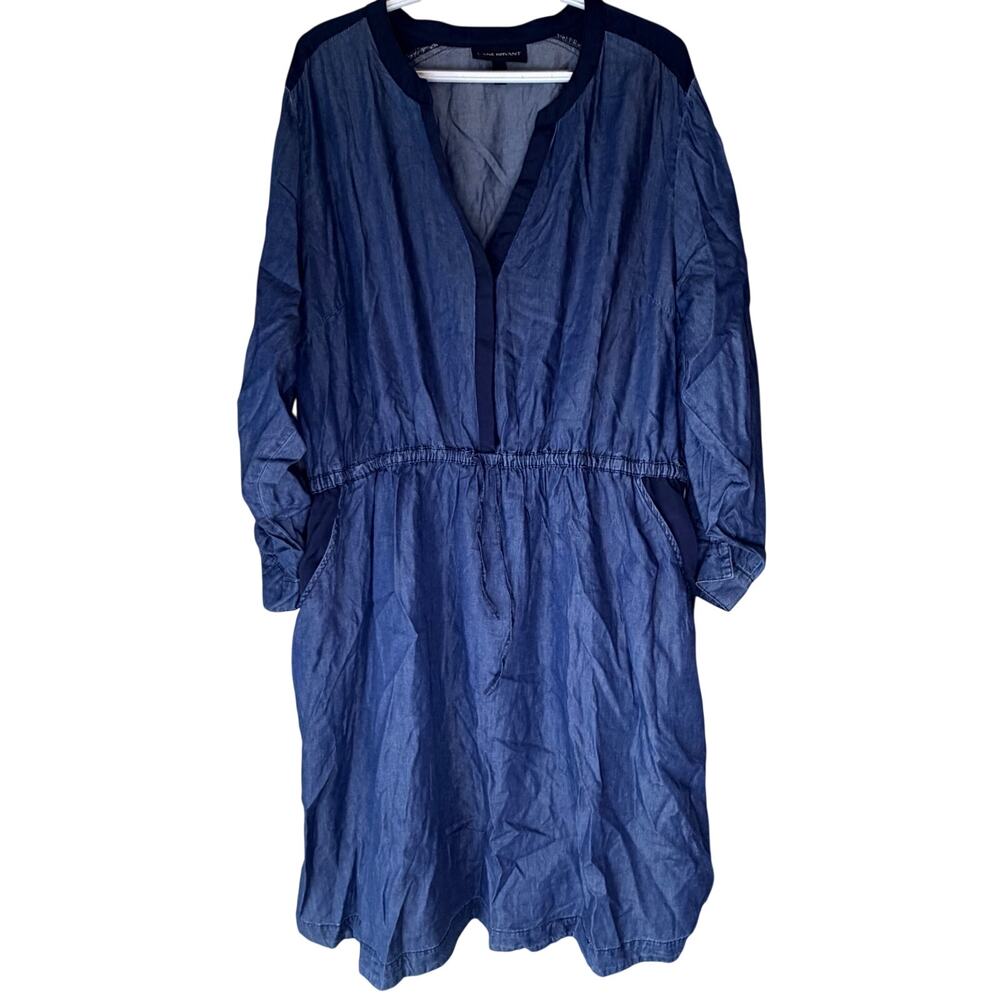 Lane Bryant Dress Blue Size 24